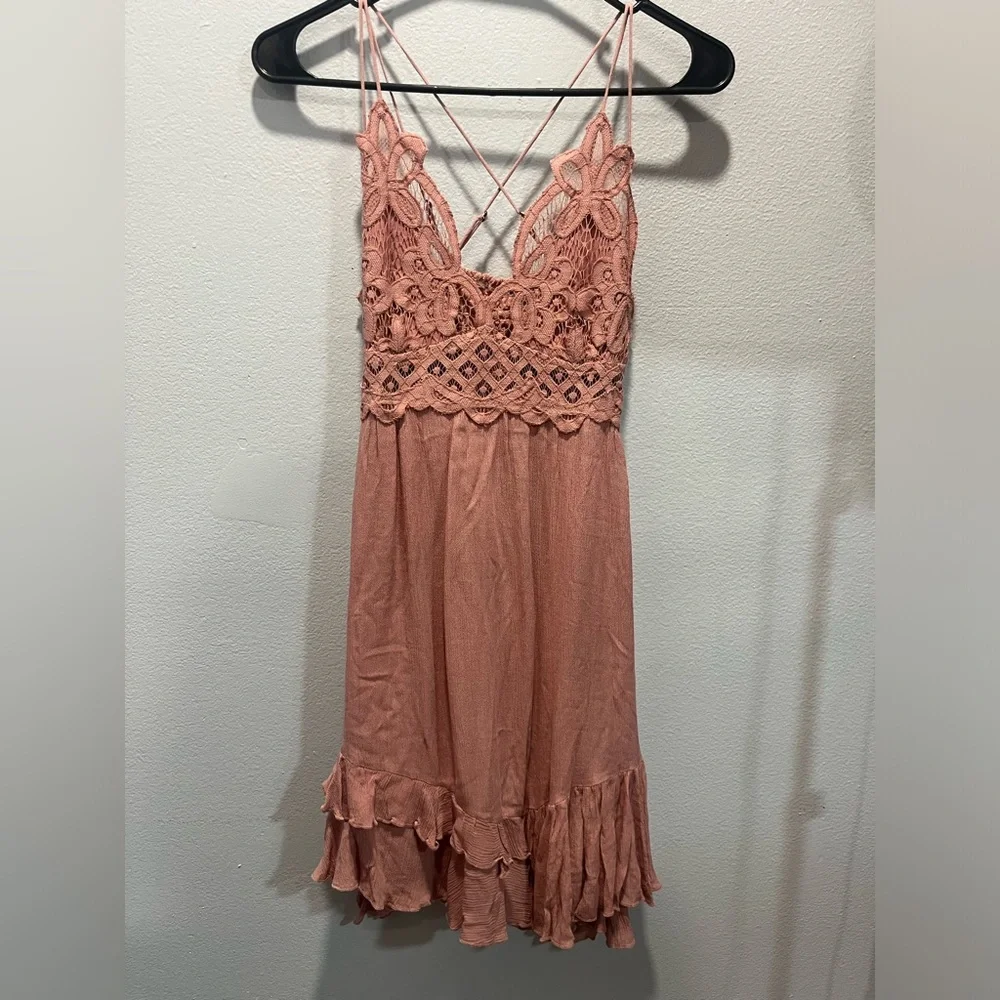 NWT Free People One Adella slip dress